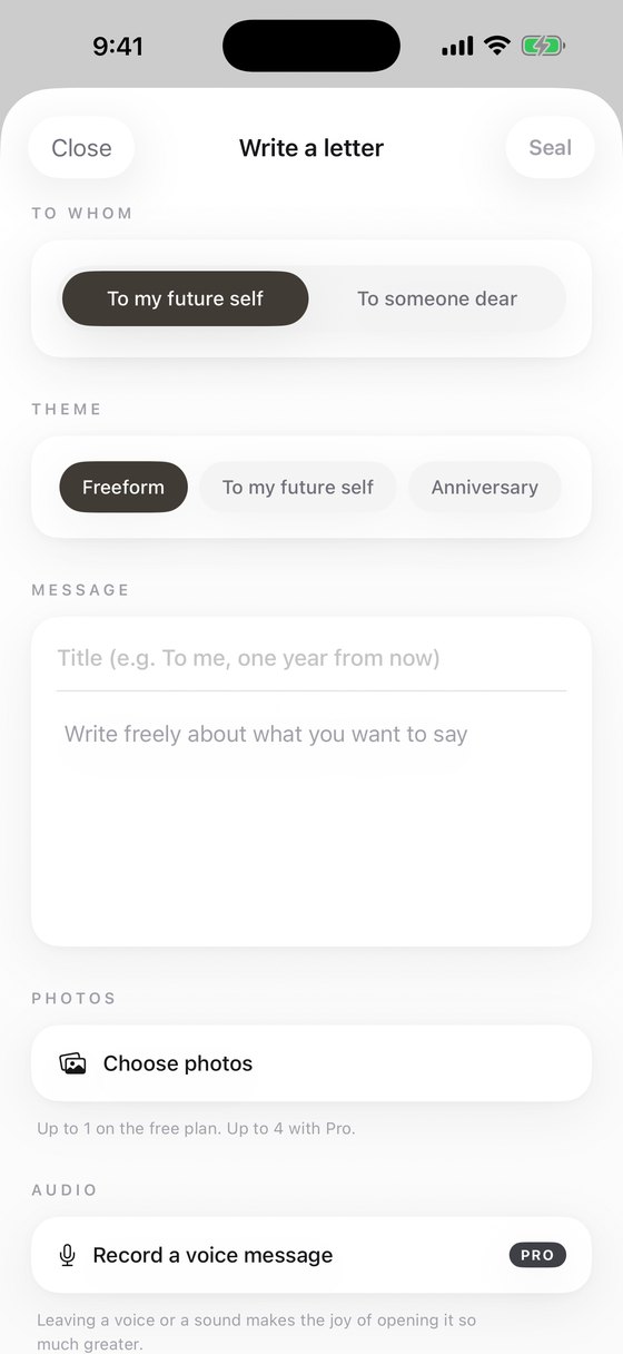 Write a letter